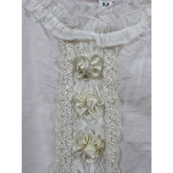 Pretty Angel Mini Dress in White Size Medium - Picture 3 of 7